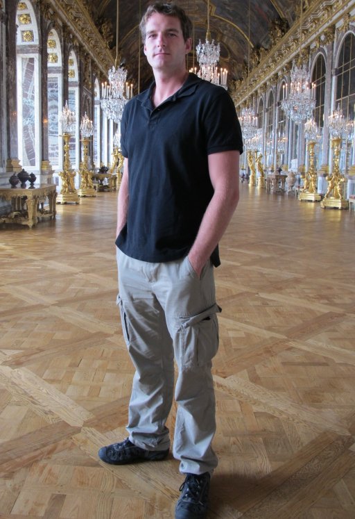 Dan at Versailles