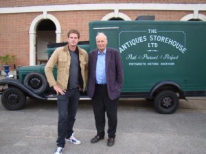 Dan and Peter for Celebrity Antiques Road Trip