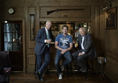 Jon, Dan and Peter Snow